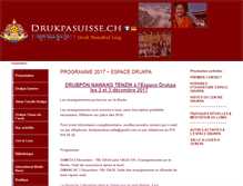 Tablet Screenshot of drukpasuisse.ch